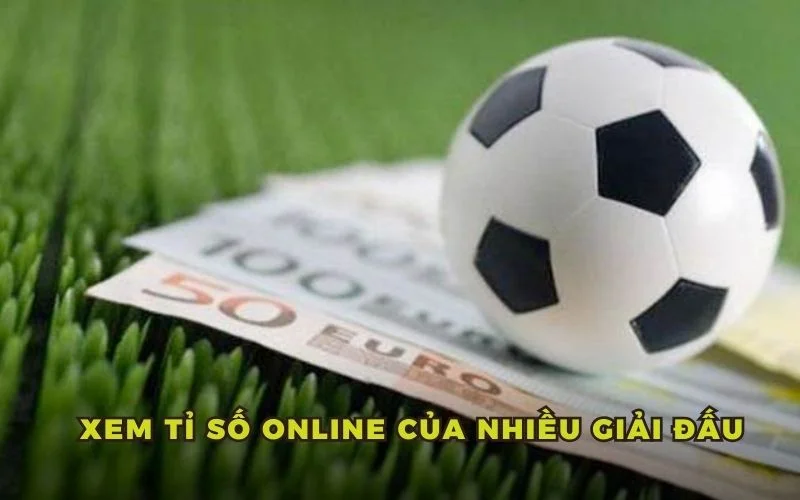 Xem tỉ số online của nhiều giải đấu